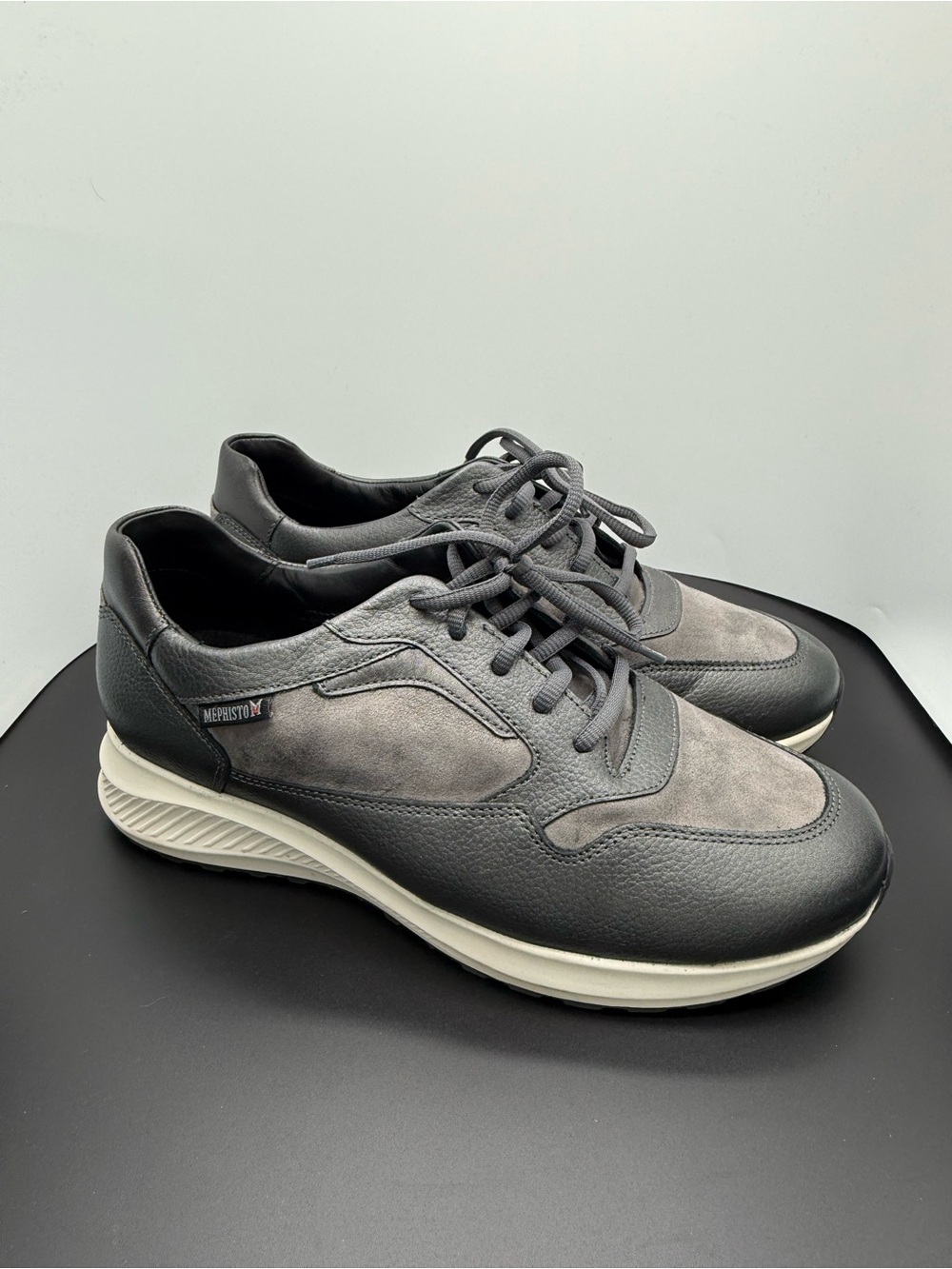 Mephisto Karin Leather and Suede Sneakers - Women’s 8.5
